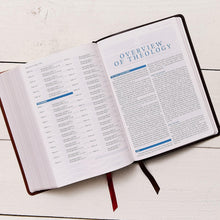 Load image into Gallery viewer, ESV, MacArthur Study Bible, 2nd Edition, Premium Goatskin Leather, Brown, Premier Collection: Unleashing God's Truth One Verse at a Time by John F. MacArthur (Editor), Leather Bound
