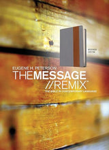 Load image into Gallery viewer, Clearance sale 2026, Message//Remix: Remix, The Bible in Contemporary Language, Gray/Tan by Eugene H. Peterson (Translator)  Format: Imitation Leather
