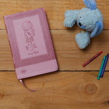 Load image into Gallery viewer, ICB, Precious Moments Bible, Leathersoft, Pink Imitation Leather

