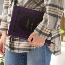 Load image into Gallery viewer, KJV Bible: King James Version, Purple, Leathersoft, Giant Print Thinline, Red Letter, Comfort Print (Vintage) Imitation Leather
