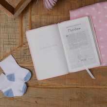 Load image into Gallery viewer, KJV, Baby&#39;s First New Testament, Hardcover, White, Red Letter, Comfort Print Hardcover
