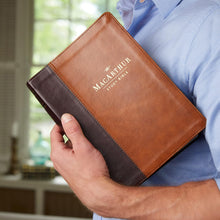Load image into Gallery viewer, NKJV, MacArthur Study Bible, 2nd Edition, Leathersoft, Brown, Comfort Print: Unleashing God&#39;s Truth One Verse at a Time Imitation Leather
