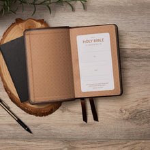 Load image into Gallery viewer, NKJV, Value Thinline Bible, Compact, Leathersoft, Black, Red Letter, Comfort Print Imitation Leather
