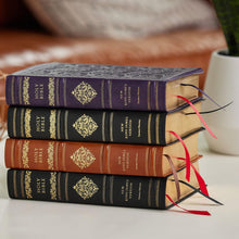 Load image into Gallery viewer, NKJV, Wide-Margin Reference Bible, Sovereign Collection, Leathersoft, Black, Red Letter, Comfort Print: Holy Bible, New King James Version Imitation Leather
