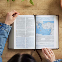 Load image into Gallery viewer, Holy Bible: Kingdom Life Bible: Join God's Mission to Save the World, Nkjv, Brown, Red Letter, Comfort Print Imitation Leather
