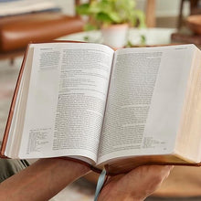 Load image into Gallery viewer, Holy Bible: New King James Version, Life in Christ Bible; Discovering, Believing, and Rejoicing in Who God Says You Are, Brown Leathersoft, Red ... Charts, Topical Index, Has 2 Ribbon Markers Imitation Leather
