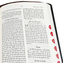 Load image into Gallery viewer, Hindi Bible Dy PU Black with Thumb Index (TI) &amp; Gilt Edges | Amity Edition | Classic Devotional &amp; Gift Bible
