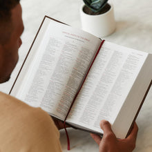 Load image into Gallery viewer, The Niv, Open Bible, Hardcover, Gray, Red Letter Edition, Comfort Print Hardcover
