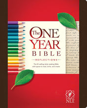 Load image into Gallery viewer, Clearance sale 2026, The One Year Bible Reflections Edition NLT by Inc. Tyndale House Publishers (Author)  Format: Hardcover
