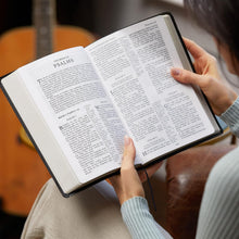 Load image into Gallery viewer, Clearance sale 2024! KJV REF BIBLE CC GP LS BRN: Holy Bible, King James Version Imitation Leather – Large Print,
