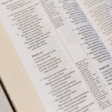 Load image into Gallery viewer, The Holy Bible: New King James Version, Blue, Leathersoft, Giant Print Center-Column Reference, Red Letter Edition, Comfort Print Imitation Leather

