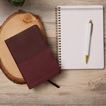 Load image into Gallery viewer, NKJV, Value Thinline Bible, Compact, Leathersoft, Burgundy, Red Letter, Comfort Print Imitation Leather

