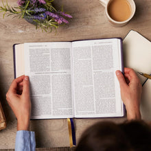 Load image into Gallery viewer, KJV Holy Bible with 73,000 Center-Column Cross References, Black Leathersoft, Red Letter, Comfort Print (Thumb Indexed): King James Version Imitation Leather – Import
