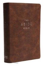 Load image into Gallery viewer, Clearance sale 2026, The Abide Bible: New King James Version, Brown Leathersoft, Comfort Print by Ph.D. Collins, Phil (Editor)  Format: Imitation Leather
