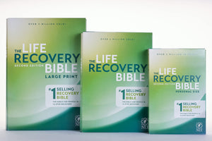New Living Translation (NLT), Life Recovery Bible, Personal Size Paper Back.