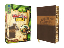 Load image into Gallery viewer, Adventure Bible: New International Version, Chocolate / Toffee, Italian Duo-Tone Imitation Leather
