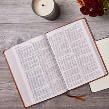 Load image into Gallery viewer, KJV Bible: King James Version, Purple, Leathersoft, Giant Print Thinline, Red Letter, Comfort Print (Vintage) Imitation Leather

