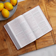 Load image into Gallery viewer, KJV, Thinline Bible, Large Print, Vintage Series, Leathersoft, Tan, Red Letter, Comfort Print: Holy Bible, King James Version Imitation Leather – Large Print
