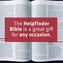 Load image into Gallery viewer, Helpfinder Bible NLT: God&#39;s Word at Your Point of Need hardcover
