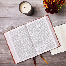 Load image into Gallery viewer, KJV Bible: King James Version, Purple, Leathersoft, Giant Print Thinline, Red Letter, Comfort Print (Vintage) Imitation Leather
