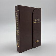 Load image into Gallery viewer, Telugu Holy Bible – Compact Edition with Magnetic Flap &amp; Thumb Index | PU / Leather Look | Multiple Colors (NAP)
