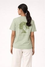 Load image into Gallery viewer, Mustard Seed Faith Crew Neck T-Shirt | Nothing is Impossible with God Collection | Sage Green
