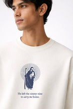 Load image into Gallery viewer, The Good Shepherd Box Fit T-Shirt | Black / White
