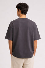 Load image into Gallery viewer, Nothing is Impossible with God Graphic Box Fit T-Shirt | Burgundy / Grey
