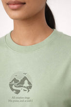 Load image into Gallery viewer, So Will I Crew Neck T-Shirt | Lavender/Sage Green

