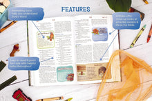 Load image into Gallery viewer, NIrV, Adventure Bible for Early Readers, Leathersoft, Blue, Full Color, Thumb Indexed Tabs Imitation Leather
