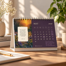 Load image into Gallery viewer, 2027 Christian Tabletop Calendar – Fear Not | 6 x 9 Inches
