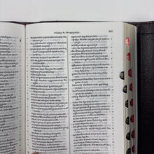 Load image into Gallery viewer, Telugu Holy Bible – Compact Edition with Magnetic Flap &amp; Thumb Index | PU / Leather Look | Multiple Colors (NAP)
