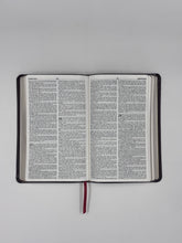 Load image into Gallery viewer, The Holy Bible: King James Version, Burgundy Bonded Leather, Thinline Reference Bible Bonded Leather
