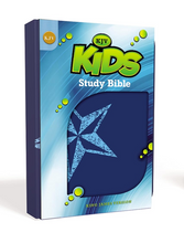 Load image into Gallery viewer, Kids Study Bible: King James Version, Galaxy Blue Imitation Leather – Illustrated
