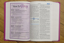 Load image into Gallery viewer, Kids Study Bible: King James Version, Galaxy Blue Imitation Leather – Illustrated
