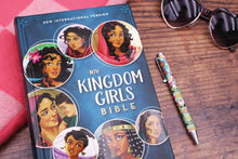Load image into Gallery viewer, Kingdom Girls Bible: New International Version, Meet the Women in God's Story Hardcover
