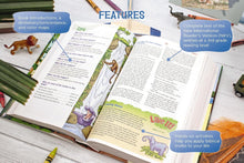 Load image into Gallery viewer, NIrV, Adventure Bible for Early Readers, Leathersoft, Purple, Full Color: Mastering the Habits That Matter Most Imitation Leather – Illustrated
