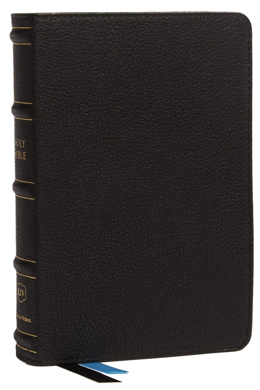 Holy Bible: King James Version, Black, Genuine Leather, Compact, Comfort Print