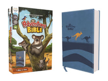 Load image into Gallery viewer, Nasb, Adventure Bible, Leathersoft, Blue, Full Color Interior, Red Letter Edition, 1995 Text, Comfort Print Imitation Leather – Illustrated
