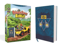 Load image into Gallery viewer, NIrV, Adventure Bible for Early Readers, Leathersoft, Blue, Full Color Imitation Leather
