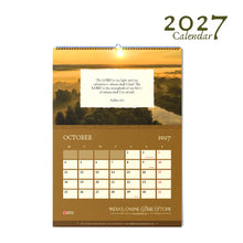 Load image into Gallery viewer, Asha Books 2027 Christian Wall Calendar – Fear Not | 12 x 17 Inches
