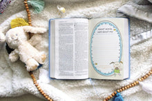 Load image into Gallery viewer, NIV, Baby Gift Bible, Holy Bible, Leathersoft, Blue, Red Letter, Comfort Print: Keepsake Edition Leather Bound
