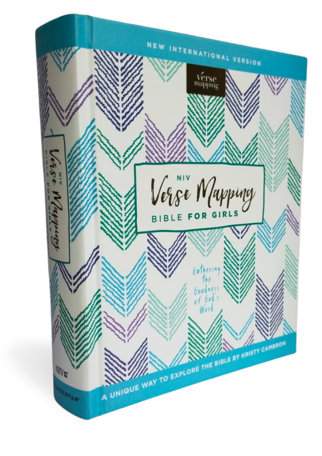 NIV, Verse Mapping Bible for Girls, Hardcover, Comfort Print: New International Version, Verse Mapping Bible for Girls, Comfort Print; Gathering the Goodness of God's Word Hardcover