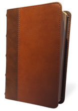 Load image into Gallery viewer, KJV, Holy Bible Maclaren Series, Compact Brown Leather Soft Comport Print. Thomas Nelson
