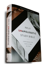 Load image into Gallery viewer, NKJV, Unapologetic Study Bible, Hardcover, Red Letter: Confidence for Such a Time As This Hardcover
