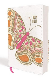 NIrV, Backpack Bible, Flexcover, Pink Butterfly: New International Readers Version, Pink Butterfly, Flexcover, Backpack Paperback