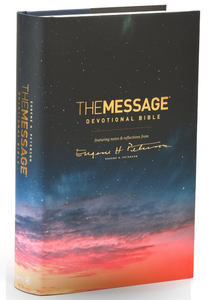 The Message Devotional Bible Hardcover
