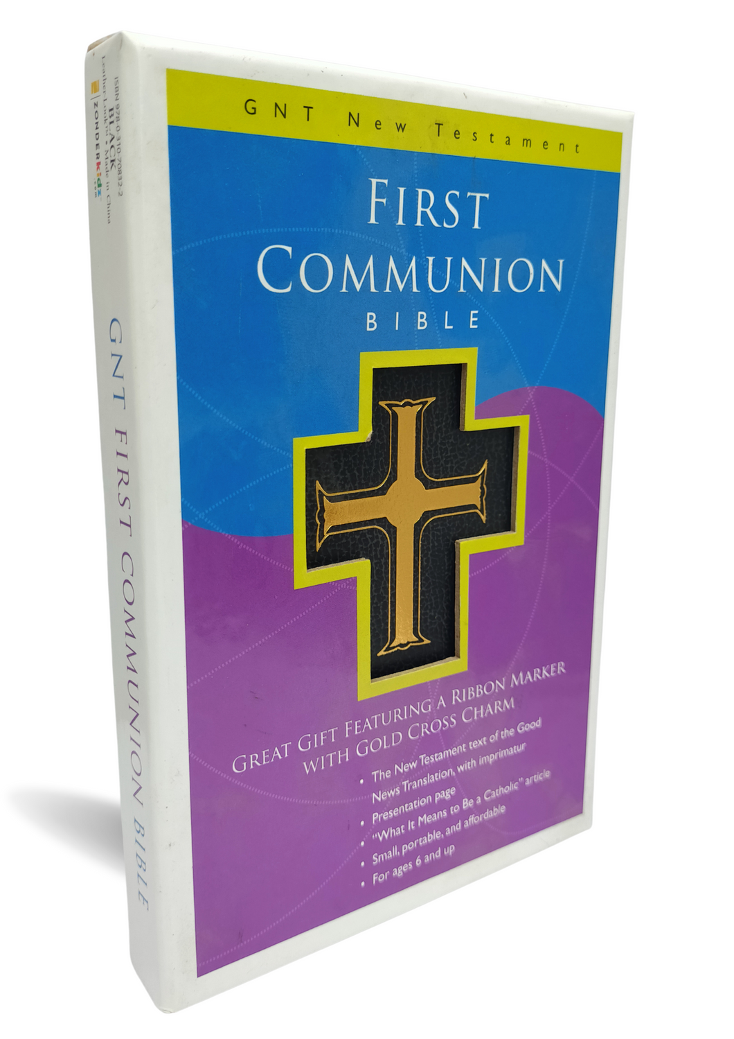 GNT, First Communion Bible: New Testament, Leathersoft, Black: GNT New Testament (Good News Translation/Children's Bibles) – Import,