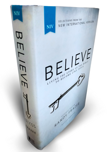 New International Version (NIV), Believe: Living the Story of the Bible to Become Like Jesus Hardcover