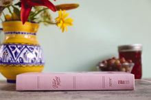 Load image into Gallery viewer, The Busy Mom's Bible: Niv, Pink, Red Letter, Comfort Print: Daily Inspiration Even If You Only Have One Minute . Imitation Leather
